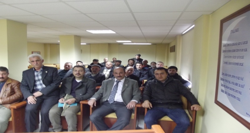 Zile Tarım İlçe Müdürlüğünde düzenlenen istişare toplantısı