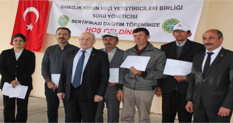 SÜRÜ YÖNETİCİSİ SERTİFİKA DAĞITIM TÖRENİ